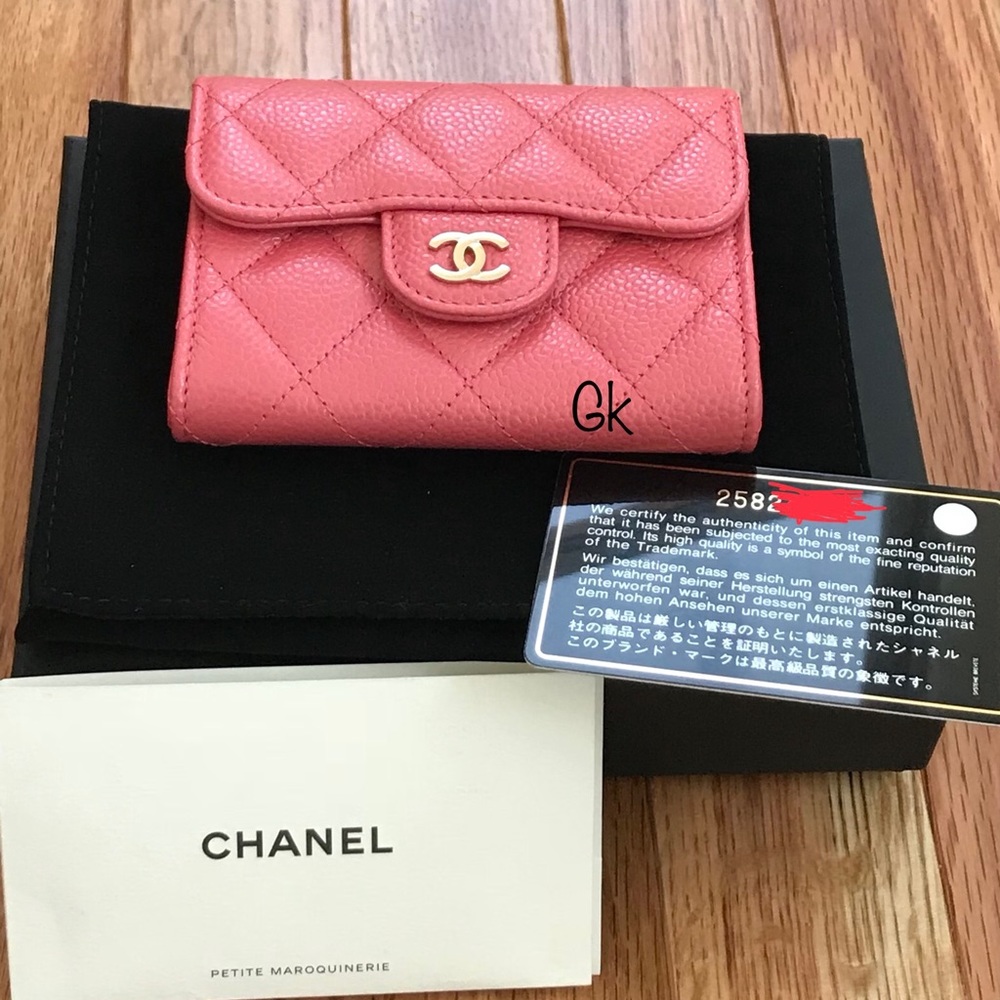 *SOLD*2018 Chanel XL Flap Cardholder Case